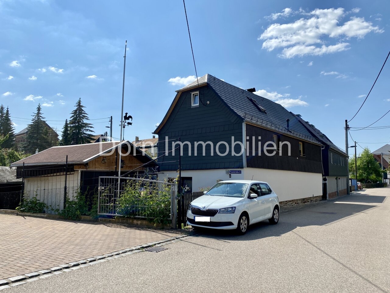 VERKAUFT: Liebevoll gestalteter Hof und Haus in Mülsen St. Niclas bei Zwickau - im Verkauf