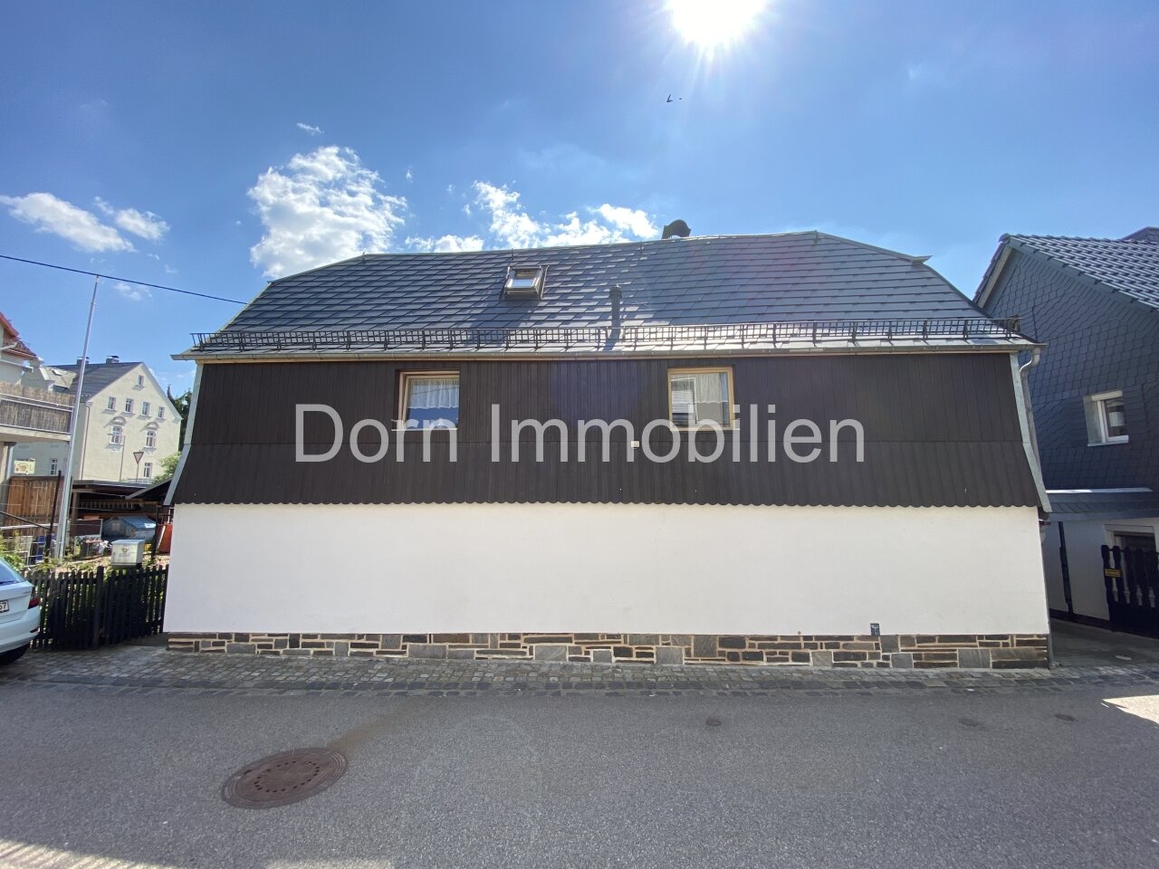 VERKAUFT: Liebevoll gestalteter Hof und Haus in Mülsen St. Niclas bei Zwickau - im Verkauf