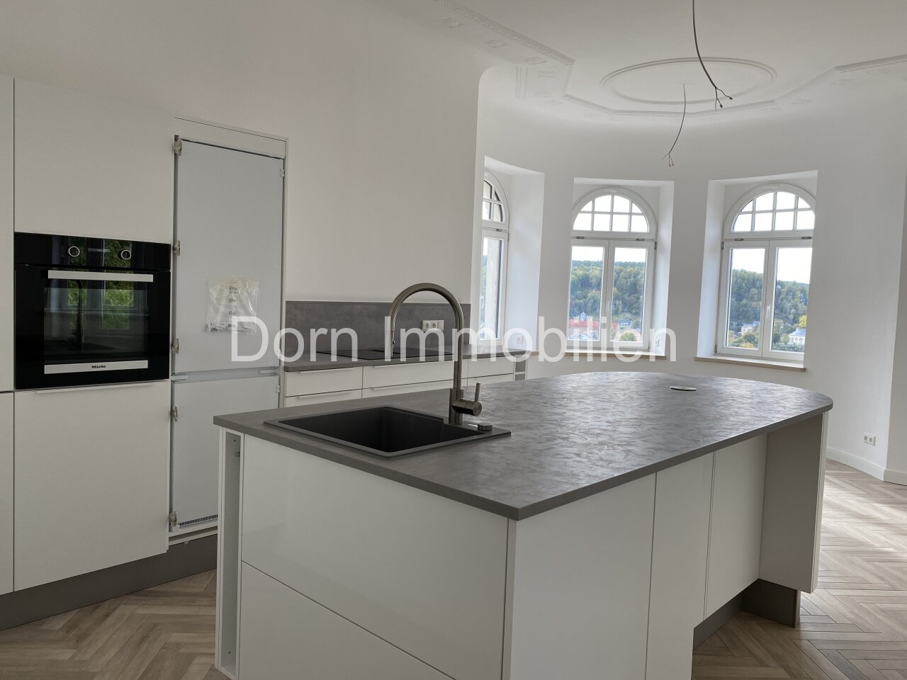 VERMIETET: Traumhafte Etagenwohnung mit EBK, Terrasse und Garten in Greiz zur Vermietung + virtueller Rundgang