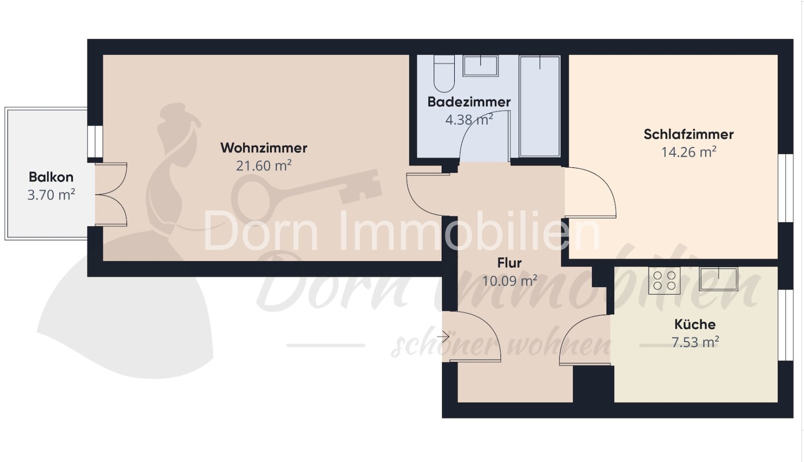 Kapitalanlage: Top Zustand WE mit Balkon, EBK und TG Stellplatz im Landkreis Zwickau im Verkauf