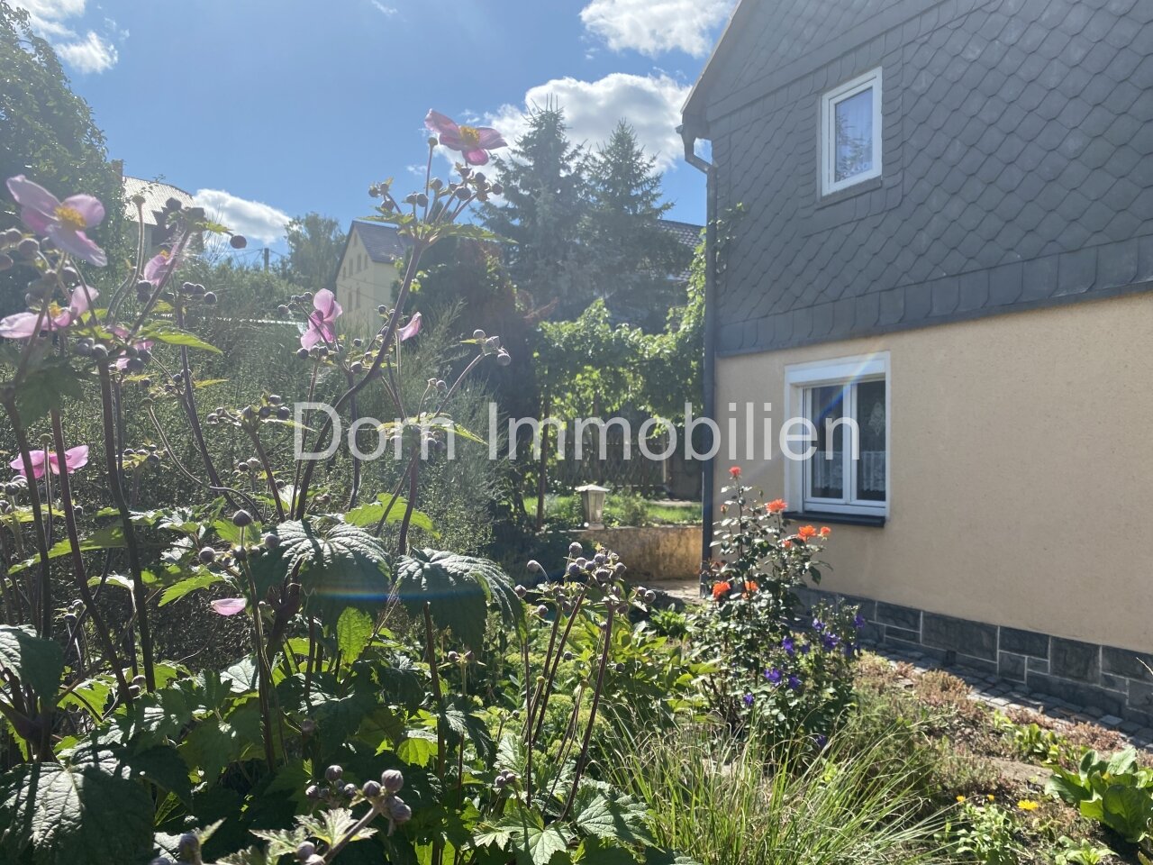 Garten und Hausansicht Garten und Hausansicht