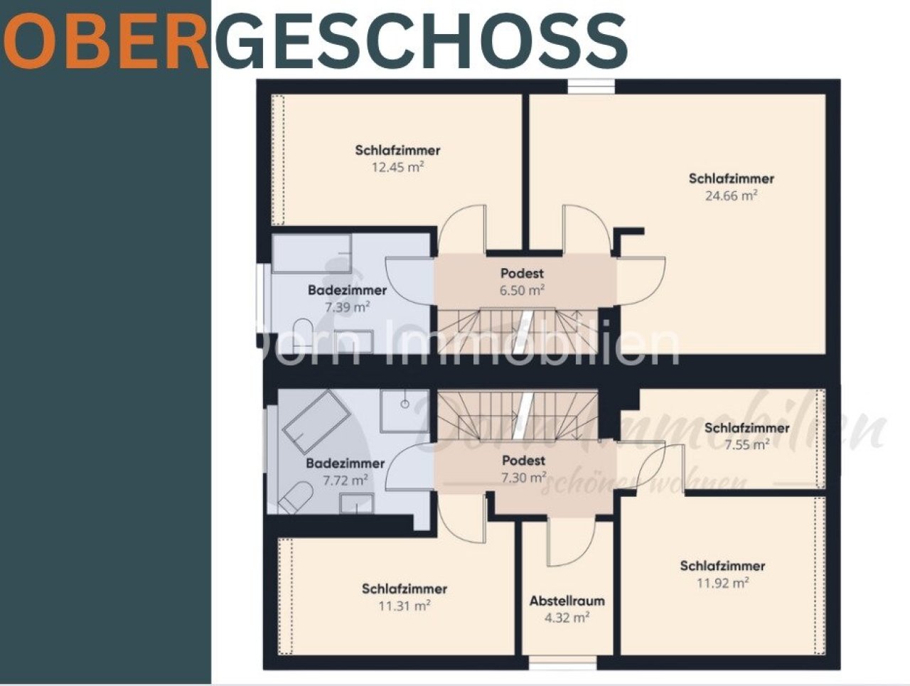 Grundriss Obergeschoss Grundriss Obergeschoss