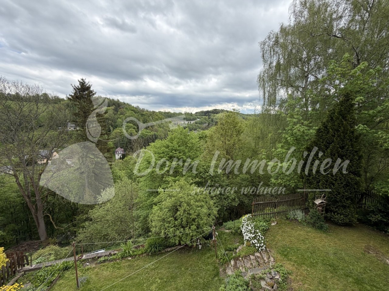 Ausblick und Garten Ausblick und Garten