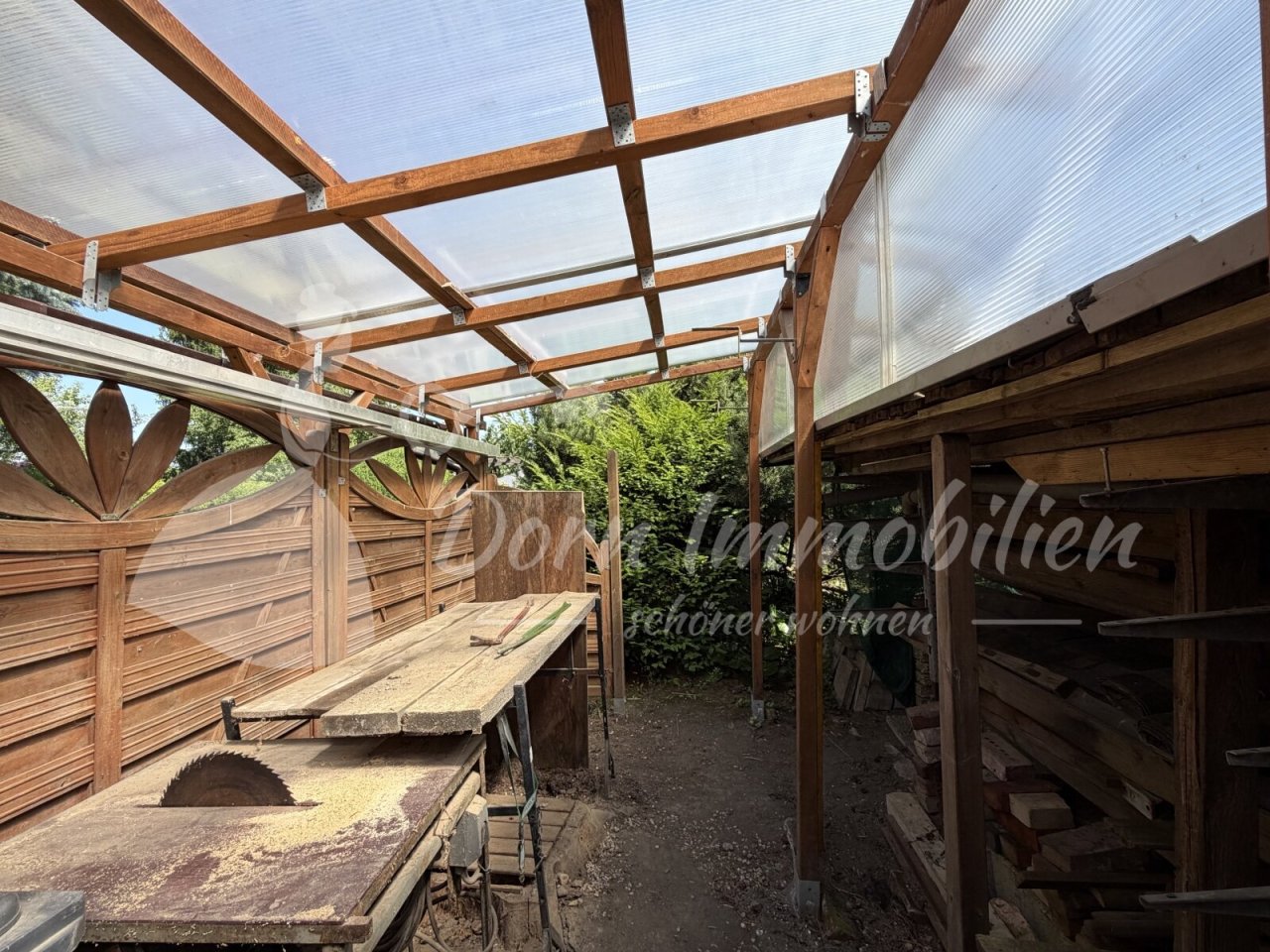 Werkbereich im Garten Werkbereich im Garten