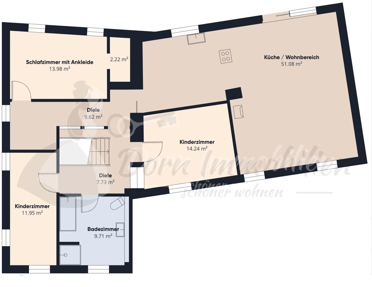 Grundriss 1. Obergeschoss Grundriss 1. Obergeschoss