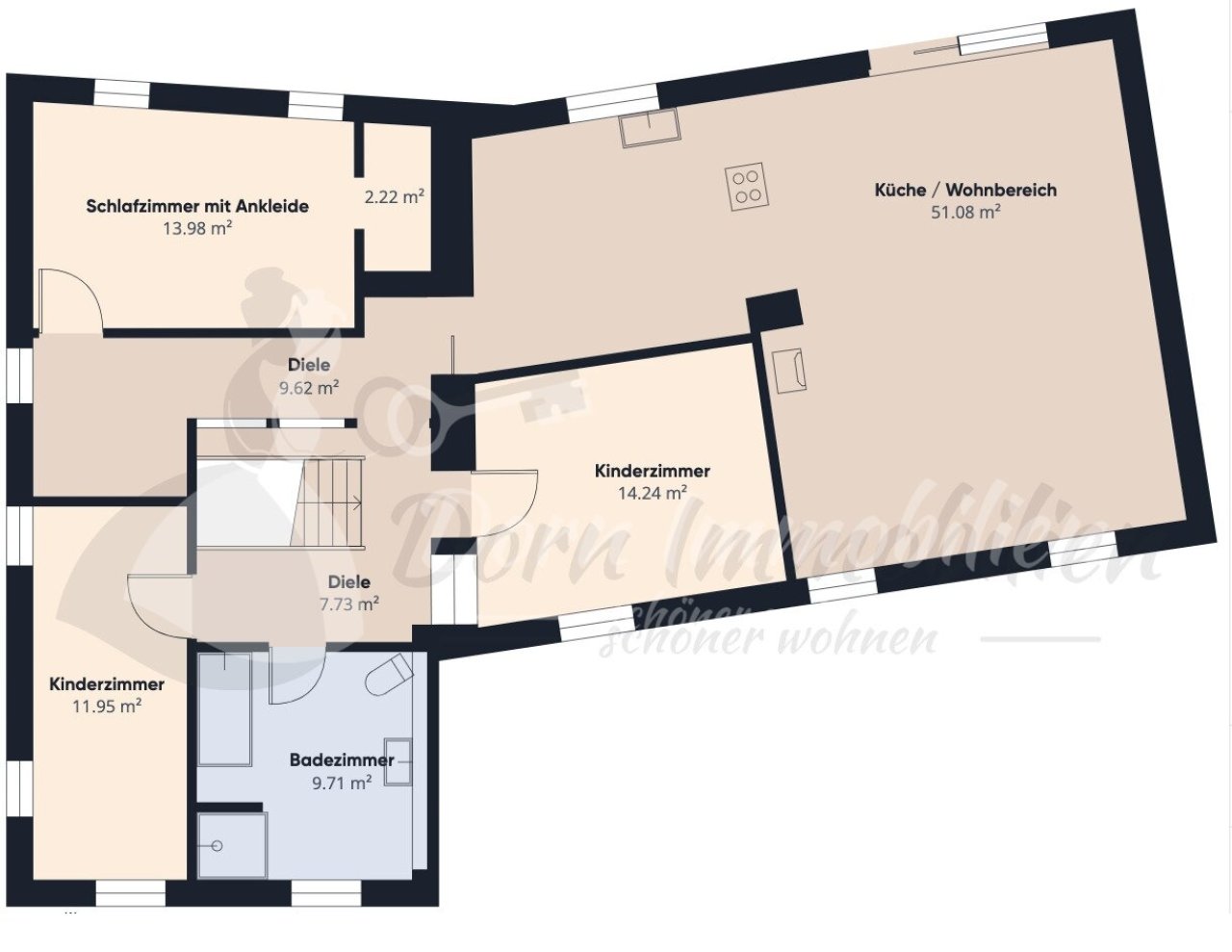 Grundriss 1. Obergeschoss Grundriss 1. Obergeschoss