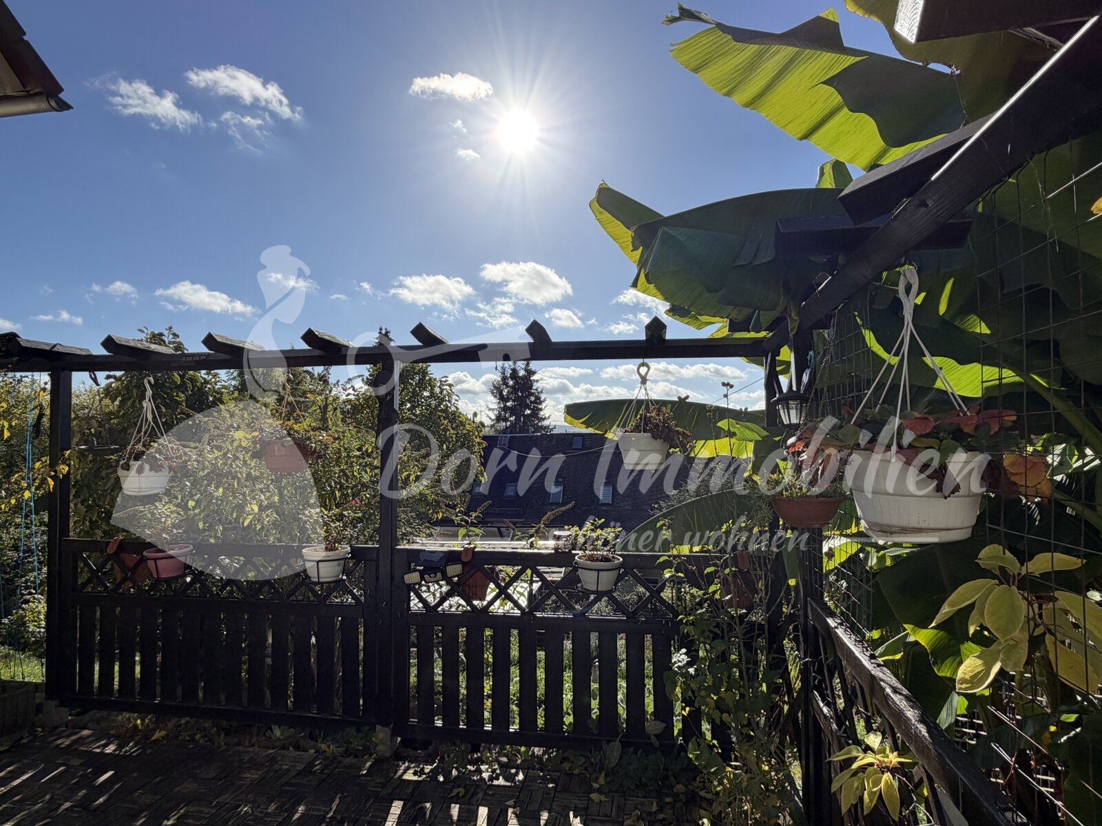Terrassenblick
